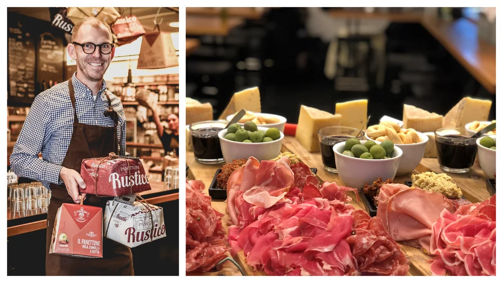 Med full verksamhet i Hötorgshallen finns inte utrymme för Carls deli att samtidigt leverera matlådor och delikatesser till Mariefred. ”Men om det visar sig att marknaden är stor kanske vi kan hitta något sätt”, säger Johan Wrangel.