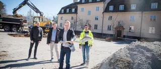 Här sätts spaden i backen –  för nya hyresrätter