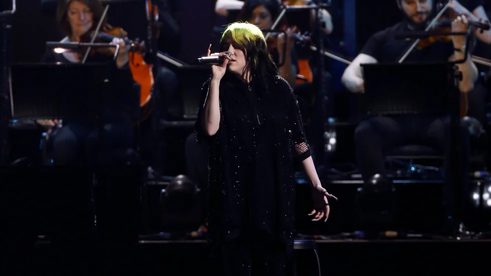 Billie Eilish. Arkivbild.
