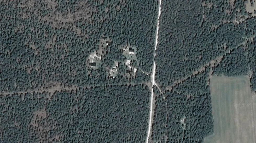 Området kring Lärbro Gisslause 1844