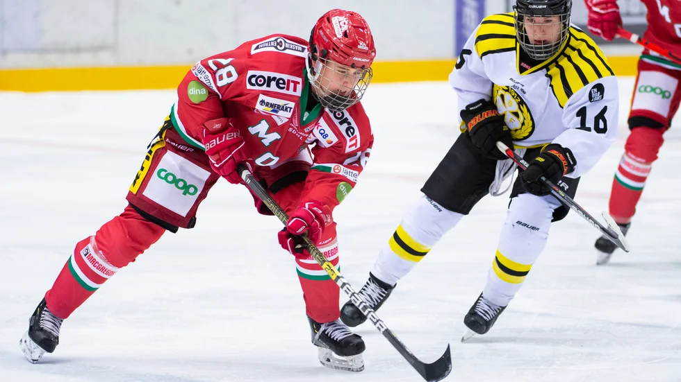 Nathalie Lidman, från Piteå, är ett spännande framtidsnamn för Modo – och för Damkronorna. (Arkivbild)