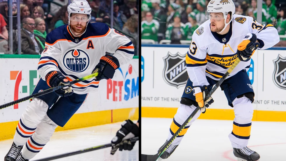 Adam Larsson och Viktor Arvidsson kan få åka över till Nordamerika igen om förslaget röstas igenom. 