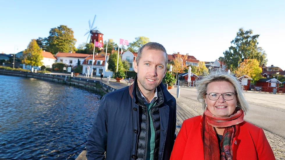 "Vi hade inte kunnat förutse att vi skulle få ett sådant här resultat", säger kommunalrådet Monica Lindell Rylén (S), som styr Strängnäs tillsammans med Jacob Högfeldt (M). Bilden är från förra året. 