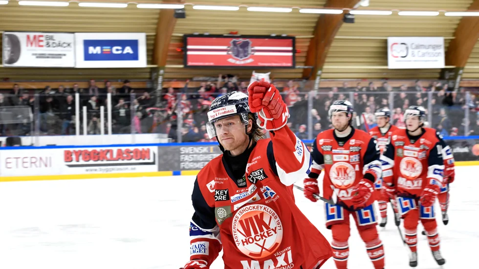 Oskar Drugge lämnar Västervik - men en flytt hem till Norrbotten är inte aktuell.
