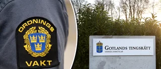 Dom: Sparkade vakt i huvudet och körde full