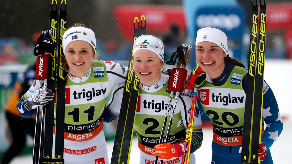Jonna Sundling vann, före Stina Nilsson och Julia Kern.
