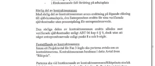Regionen bygger om på löpande räkning