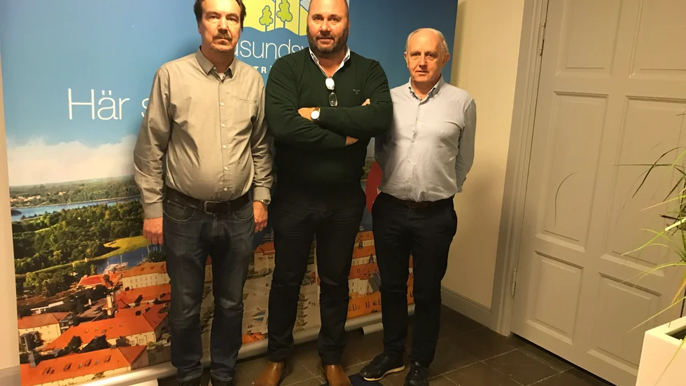 Förvaltaren Mikael Haapala, vd:n Stefan Persson och affärsutvecklaren Peter Kavén arbetar på Kilen Eldsundsviken som har många bollar i luften samtidigt.