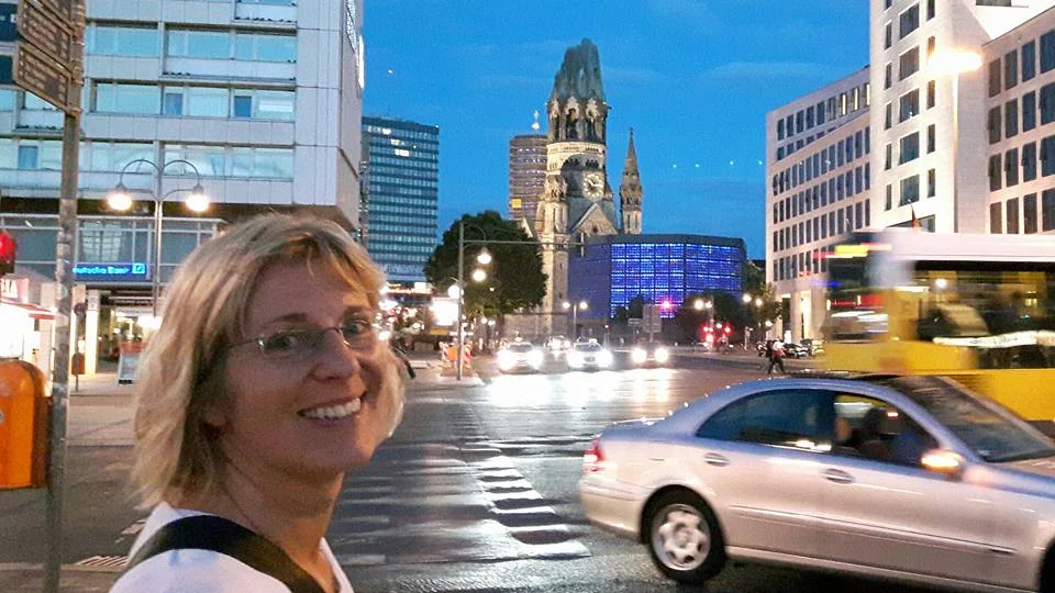 Berlin har genom de många tjänstgöringsperioderna blivit en andra hemstad för Martina Åkeson Wollbo.