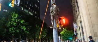 Sydstatsstatyer vältes på Juneteenth