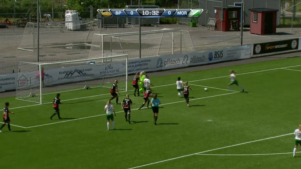 Höjdpunkter från matchen. 