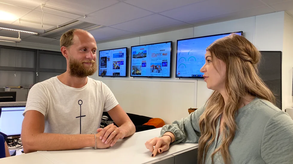 Per Sandberg och Mari Gustafsson pratar om rollen som utgivare.