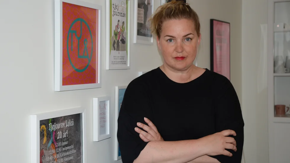 Anna Forssgren tycker det är viktigt att skapa trovärdighet till tjejjouren.