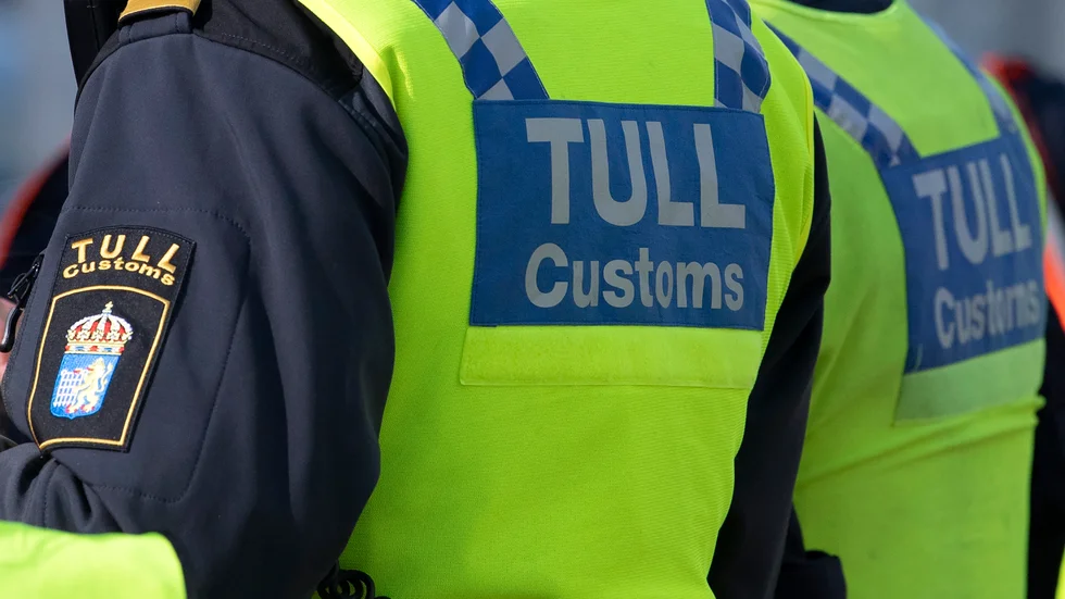 Tullverket bedömer att narkotikan som hittades i en bil i Verköhamnen i Karlskrona skulle vara värd cirka fem miljoner kronor vid försäljning. Arkivbild.