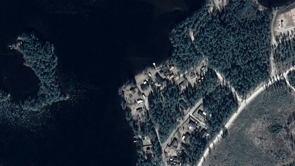 Området kring Segelvägen 33