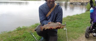 Lyckad fiskepremiär på Nyborgstjärnen
