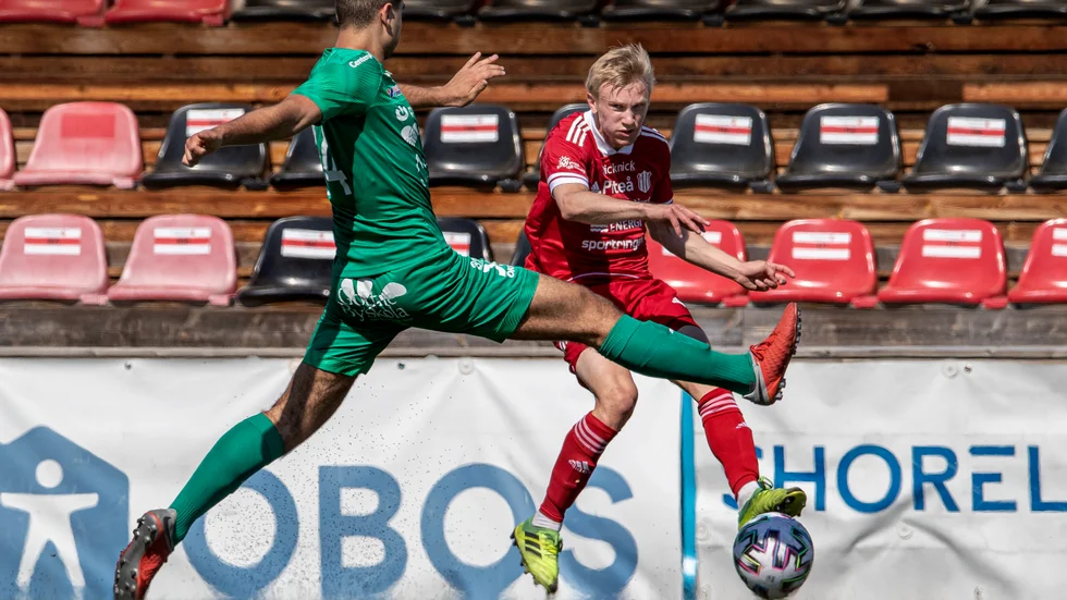 Johannes Lidström har flyttat till Umeå och lämnar Piteå IF. (Arkivbild)
