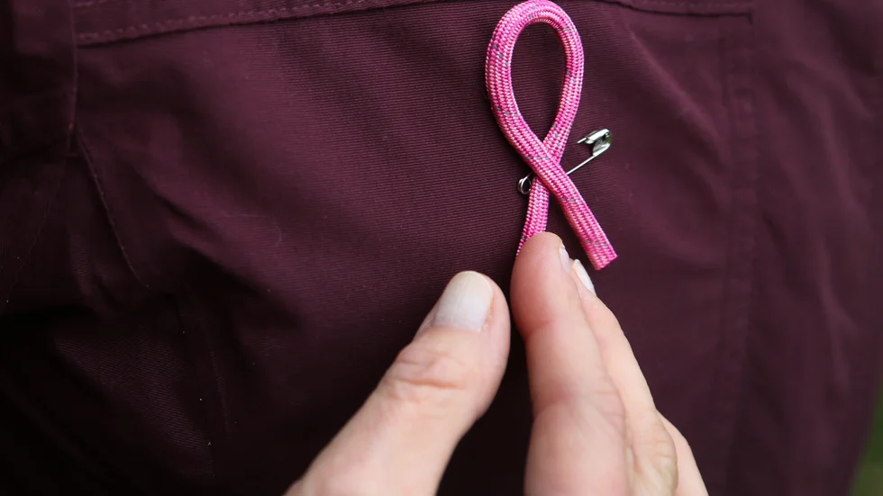 Anne Somppi, ordförande för Bröstcancerföreningen i Norrbotten, välkomnar höjd mammografiålder. (Arkivbild)