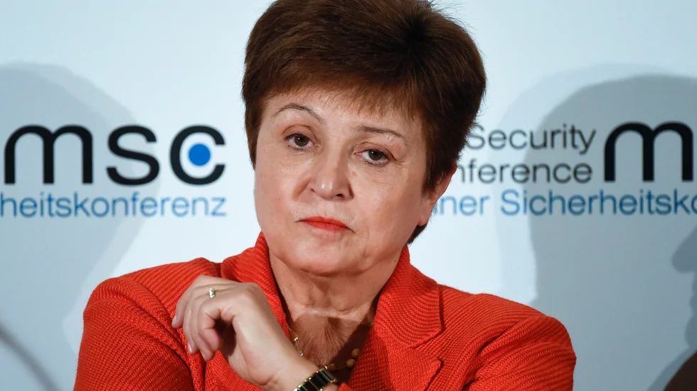 Kristalina Georgieva, vd för Internationella valutafonden (IMF). Arkivbild.