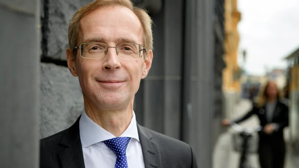 Robert Bergqvist, SEB:s chefsekonom, är försiktigt optimistisk till att ekonomin nu kan stabiliseras. Arkivbild.