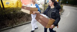 Petra är permitterad – stöttar i krisen