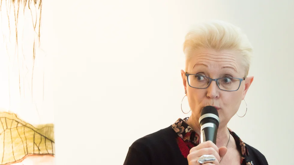Kristina Nilsson, kulturchef Region Norrbotten, betonar att regionen i det längsta ska säkerställa att det finns kultur runt om i hela länet trots sparbetinget på 10 miljoner fram till 2022. "Vi har också projektstöd att fördela för innevarande år på 11,2 miljoner", säger hon.