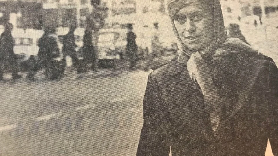 Kuriren för 50 år sedan: Kerstin Ekman vandrade omkring i sin hemstad.