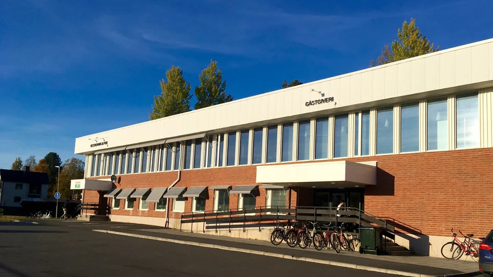 Norsjö gästgiveri inryms i delar av före detta hotellet i Norsjö.