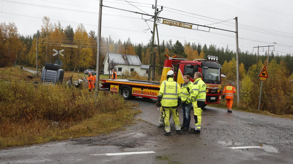 Olyckan inträffade söndagen den 29 september. 