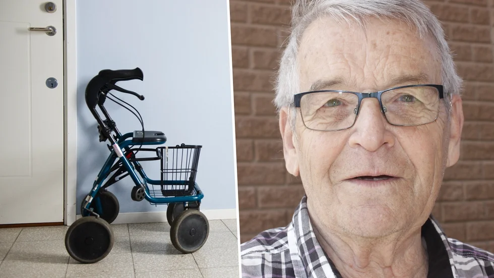Den forna KD-politikern Bengt Eriksson är kritisk till att personalen inom hemtjänsten i Flen inte bär skyddsutrustning.