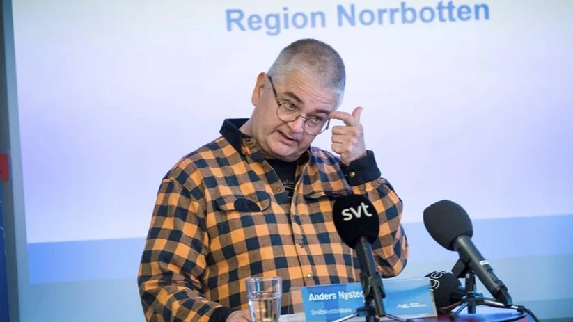 Enligt smittskyddsläkaren Anders Nystedt kan det bli aktuellt med lokala restriktioner i Norrbotten under den kommande veckan. 