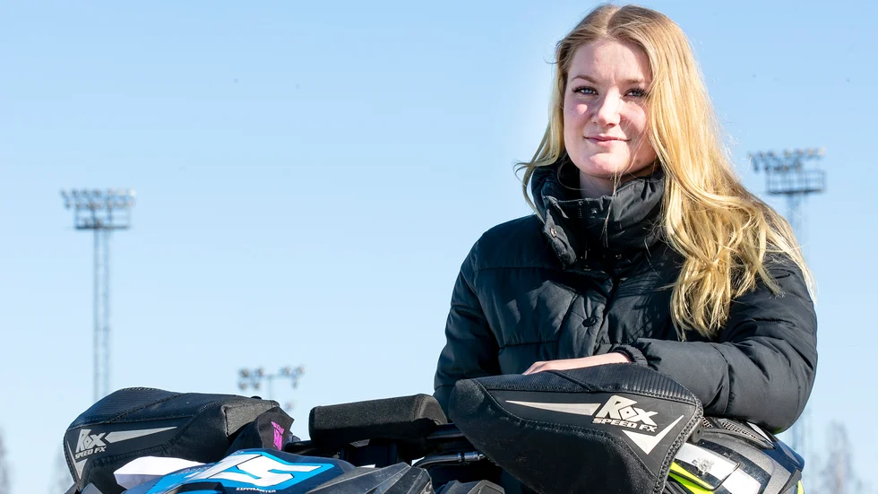 Jenny Lundström, Skellefteå MS, slutade tvåa i Boden.