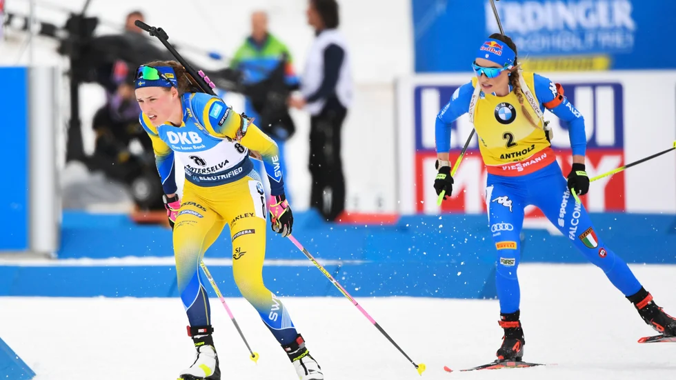 Skidskytteeliten kommer till Östersund i december. Arkivbild.