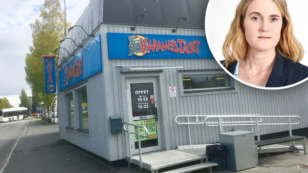 Inbrottet i Karamelltågets lokaler i Skellefteå skedde på natten den 20 september. Linda Sundlöf är den häktade 33-åringens advokat.