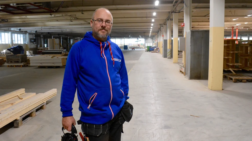 Andreas Lundin planerar för både nyrekryteringar och ombyggnationer i Bjurträsk.