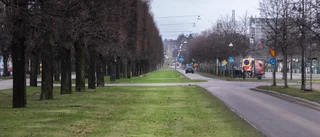 Vägen kan runda Norra Promenaden