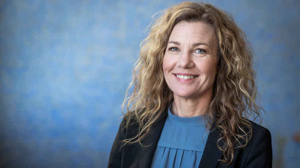 Lena Karlsson är försiktigt positiv angående grundskolans ekonomi. 