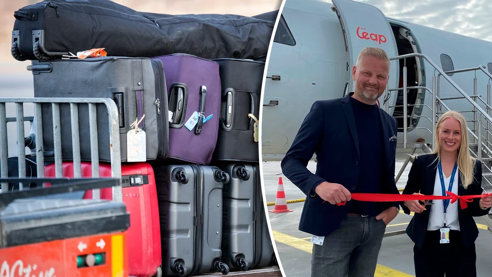 Flygbolaget Air Leap inledde i går sin Gotlandssatsning när det första planet Visby-Bromma avgick.