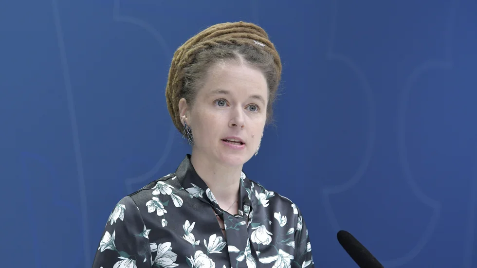Kultur- och demokratiminister Amanda Lind (MP). Arkivbild.