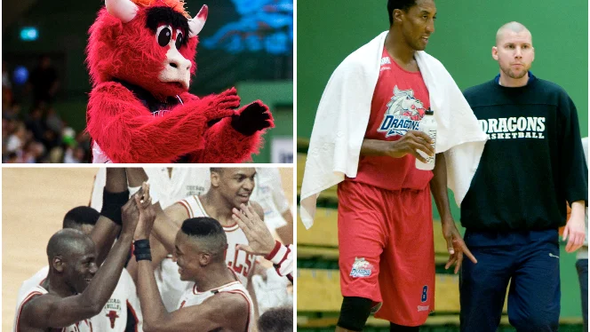 Benny The Bull, Scottie Pippen och Peter Öqvist var alla med om en historisk svenska ligamatch.