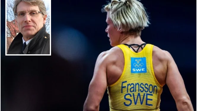 Gällivare SK:s ordförande Staffan Bröske (infälld i bild) talar ut om Jenny Fransson (t.h. i bild) positiva dopningstester.