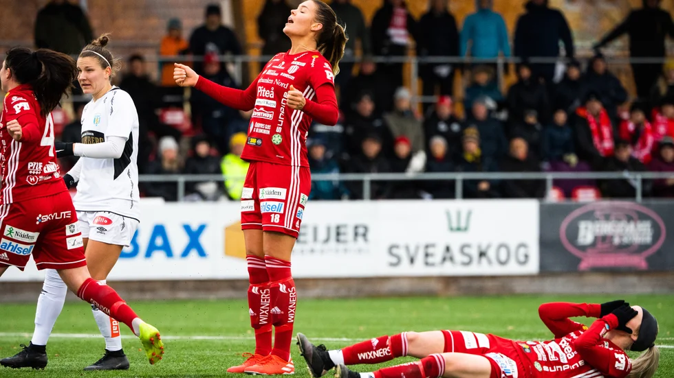 Piteå IF DFF får en mardrömsöppning på Damallsvenskan.