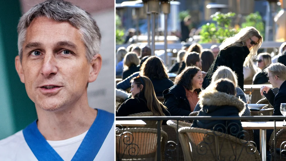 Fredrik Sund är infektionsläkare och verksamhetschef för infektionsjukdomar på Akademiska sjukhuset. Han oroas över att befolkningen inte längre verkar följa restriktionerna som förr.