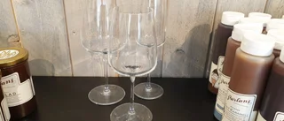 Italienska kristallglas från Winberg