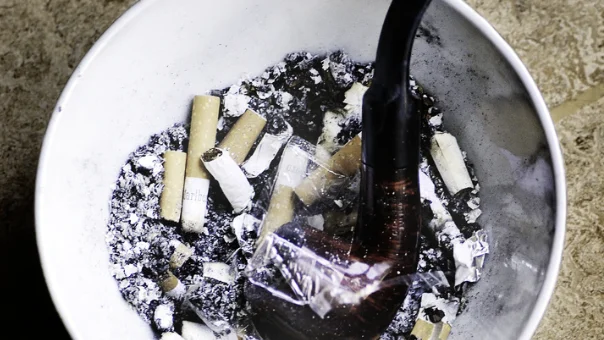 Den 38-årige mannan hävdar att det måste ha funnits rester av cannabis kvar i pipan. (Bilden är tagen i ett annat sammanhang.) 