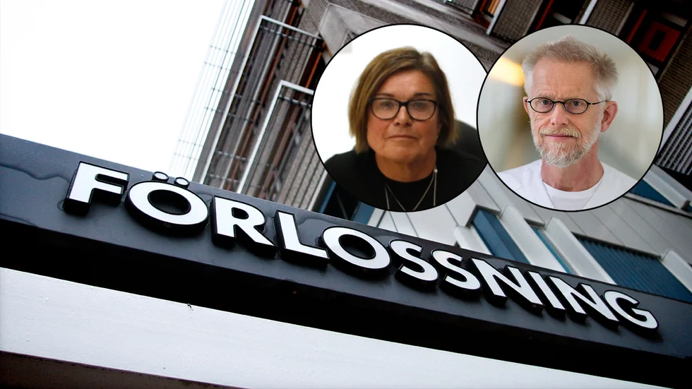 Marie Bennermo, chef för patientsäkerheten i Region Sörmland och Claes-Mårten Ingberg, chefsläkare på Universitetssjukhuset i Örebro.