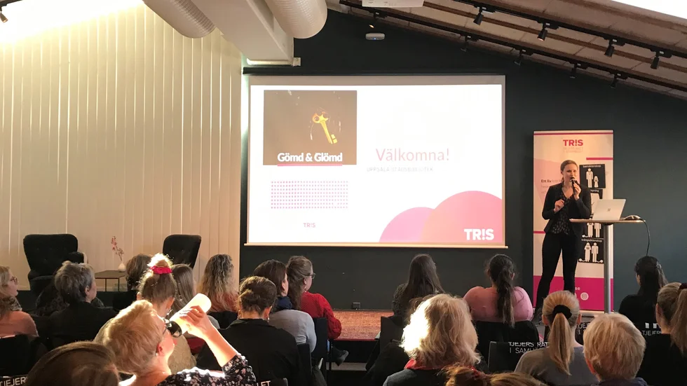 My Hellberg, kanslichef på Tris, presenterade på fredagen en kartläggning om hedersrelaterat våld och förtryck mot vuxna med intellektuell funktionsnedsättning. Eftersom studien är gjord bland de som deltar i daglig verksamhet är mörkertalet troligen stort, konstateras i rapporten; det finns personer som aldrig kommer ut från sina hem