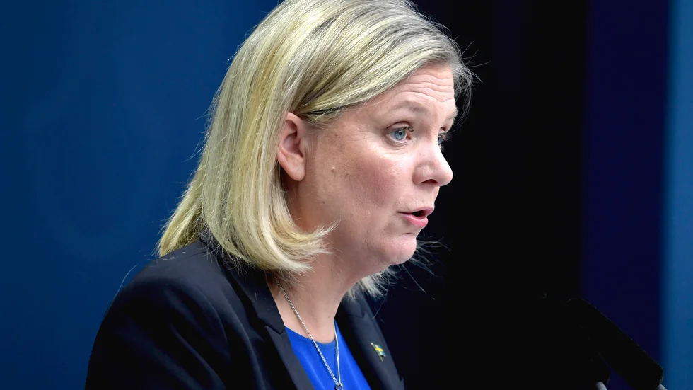 Finansminister Magdalena Andersson (S). Arkivbild.