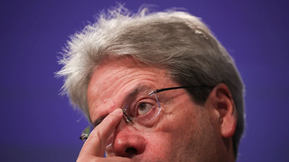 Dystra tider väntar, konstaterar EU:s ekonomikommissionär Paolo Gentiloni. Arkivfoto.
