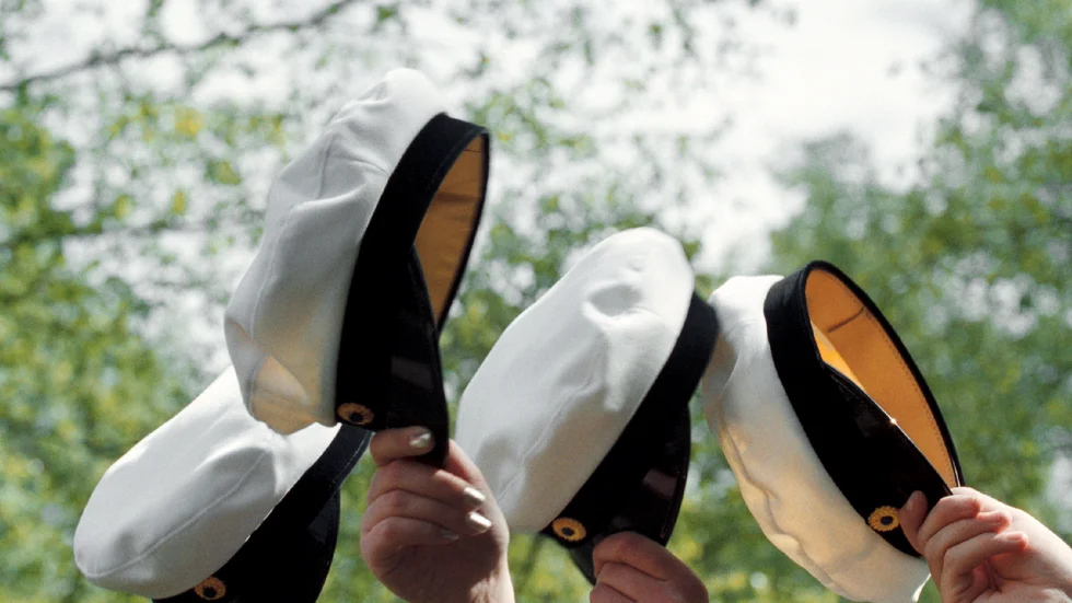 En generation vars avslutning vi alltid kommer att komma ihåg, skriver insändarskribeten om de ungdomar som tar studenten nu i coronatider. (Arkivbild)